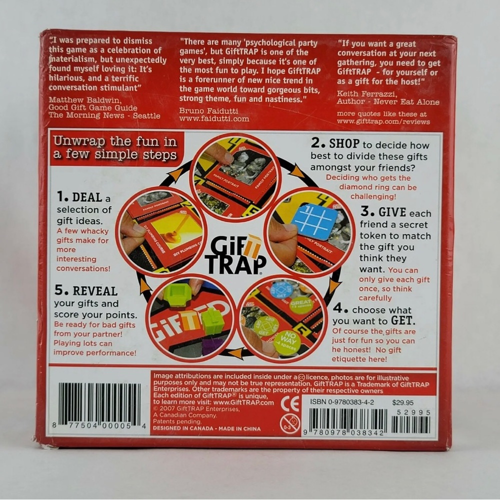 GIFT TRAP Board Game - Picture 9 of 12